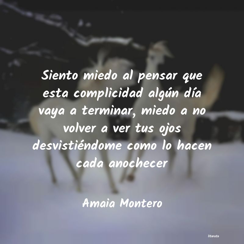 Frases de Amaia Montero