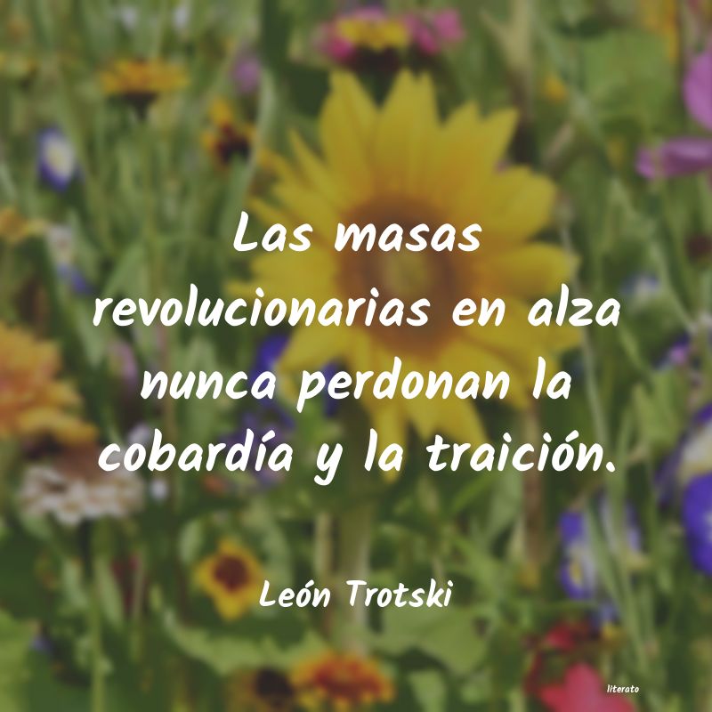 frases de León Trotski