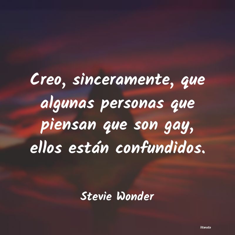 frases de Stevie Wonder
