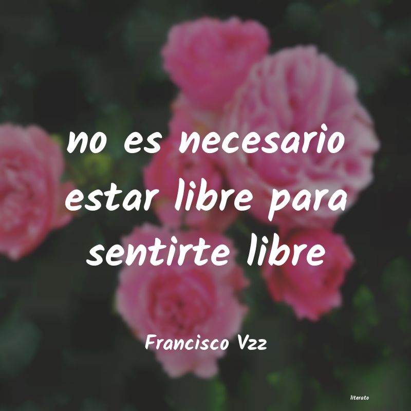 frases de Francisco Vzz