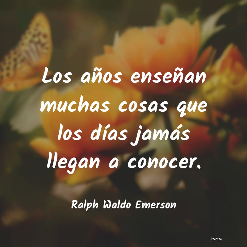 Frases de Ralph Waldo Emerson