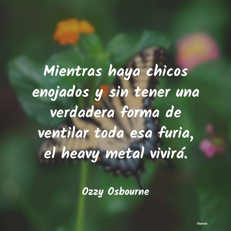 Frases de Ozzy Osbourne