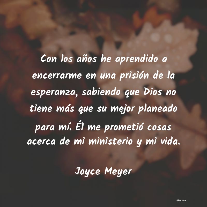 Frases de Joyce Meyer