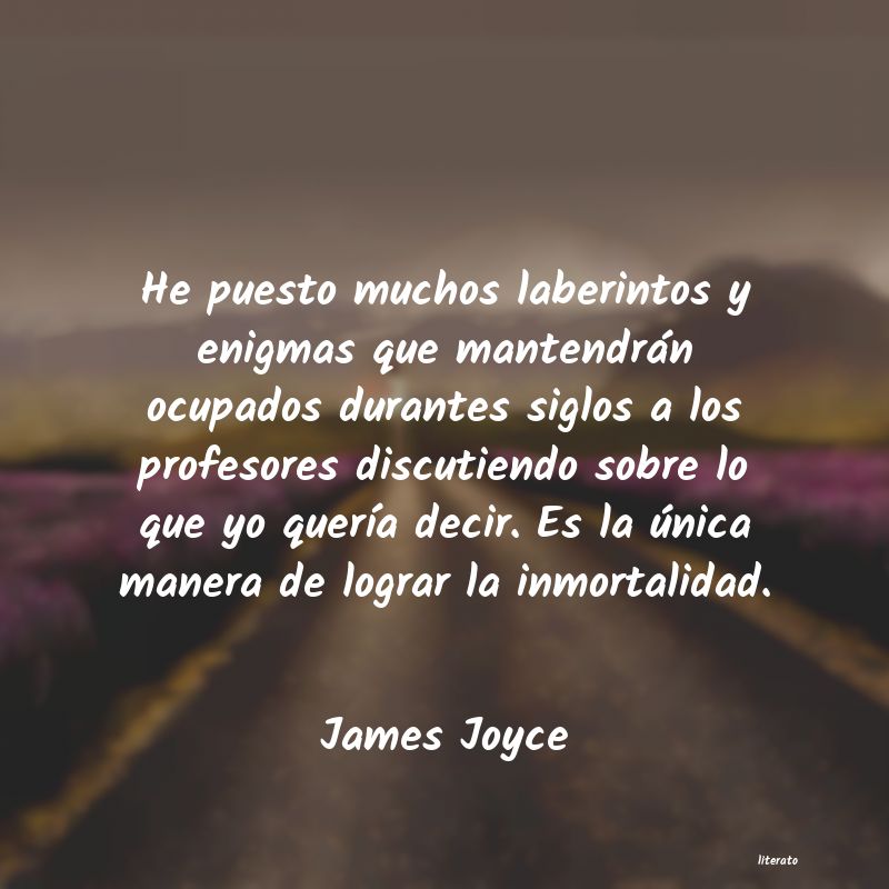 Frases de James Joyce