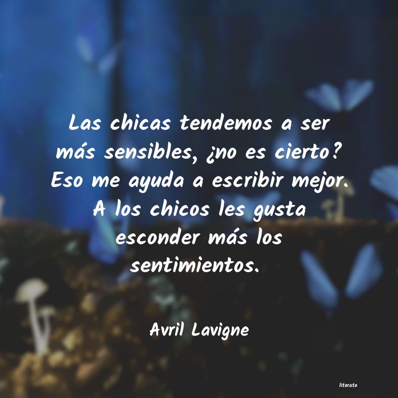 frases de Avril Lavigne