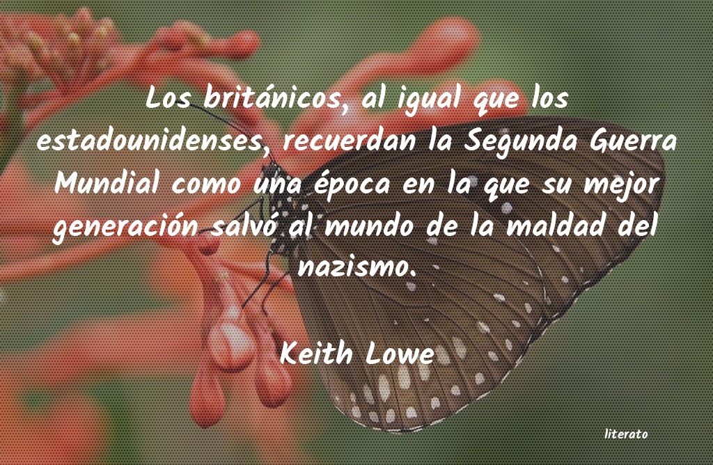 frases de Keith Lowe