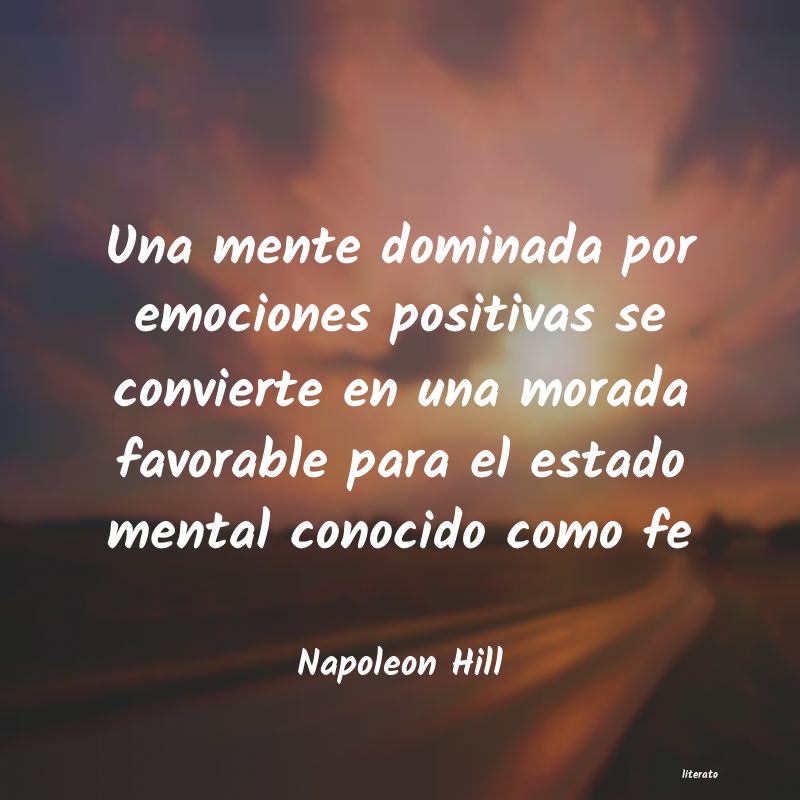 Frases de Napoleon Hill