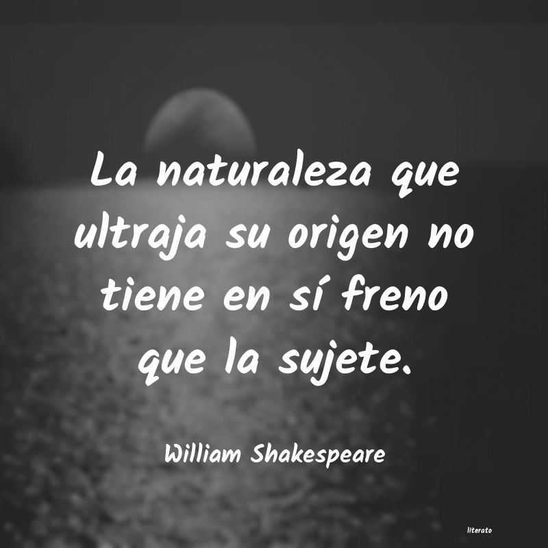 Frases de William Shakespeare