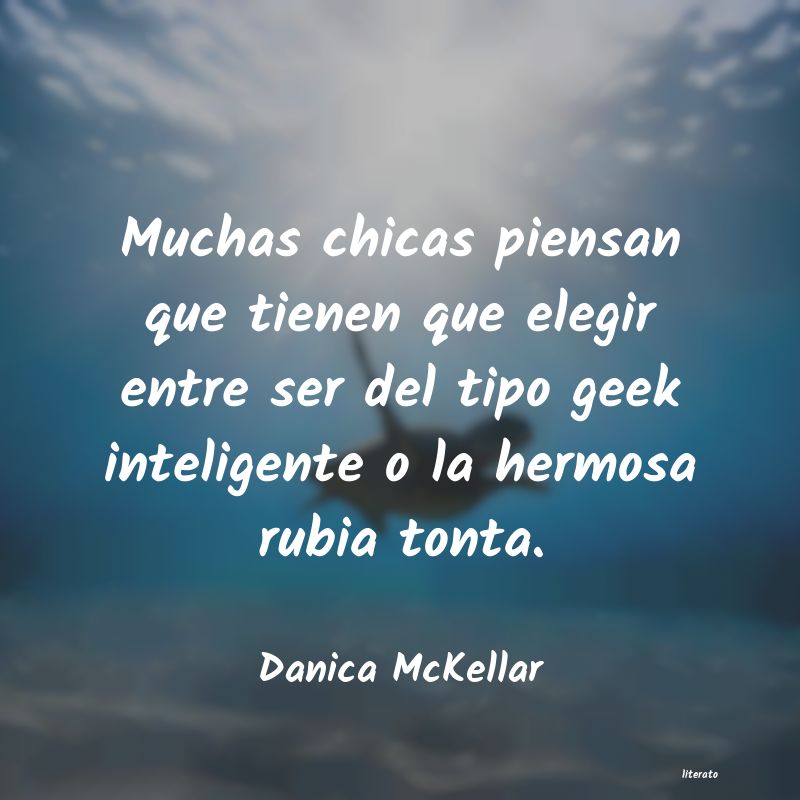 frases de Danica McKellar