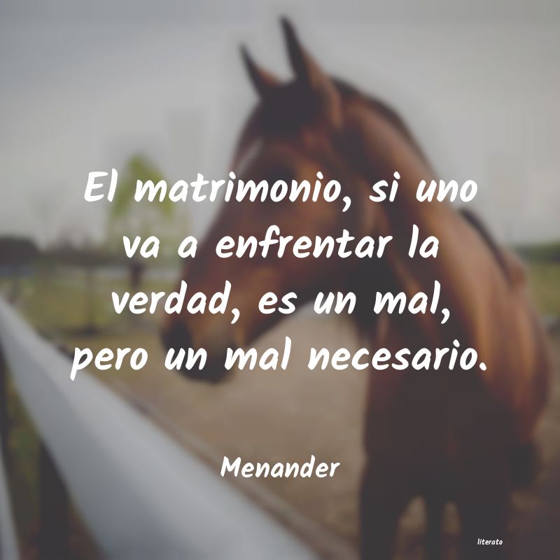 Frases de Menander