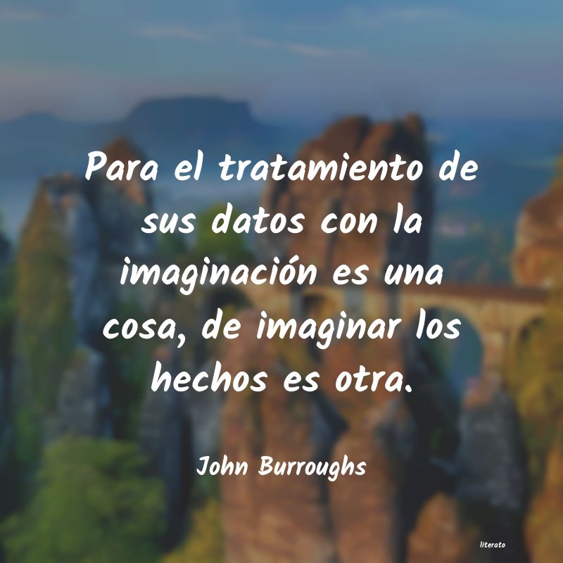 Frases de John Burroughs