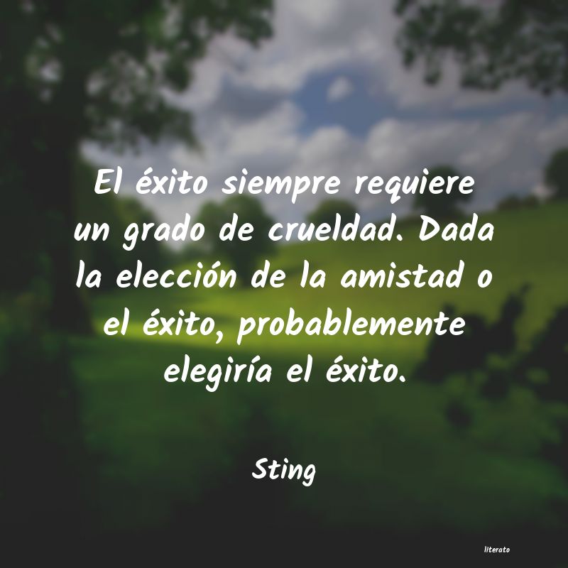 Frases de Sting