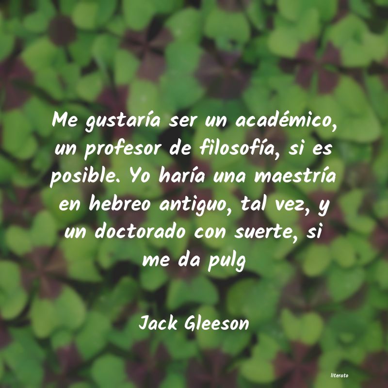 frases de Jack Gleeson