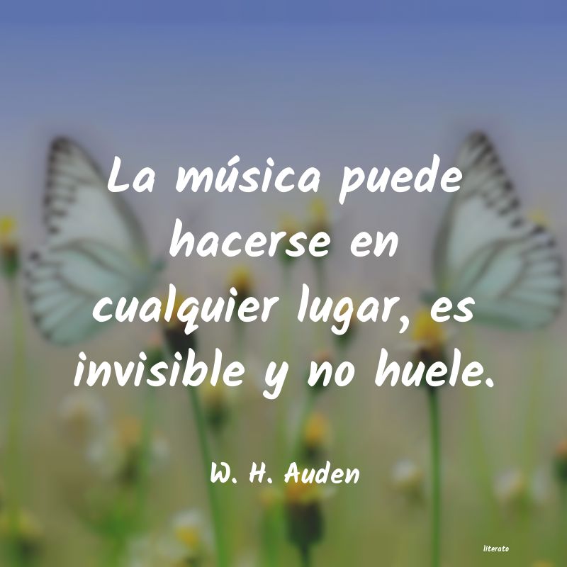 frases de W. H. Auden