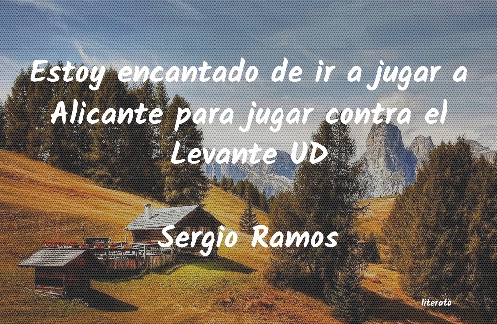 Frases de Sergio Ramos