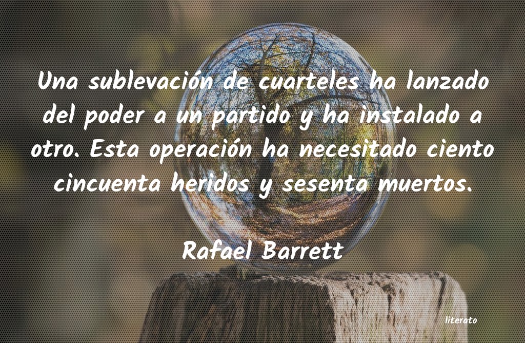 frases de Rafael Barrett