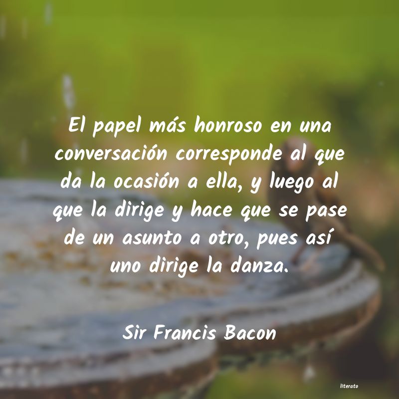 frases de Sir Francis Bacon