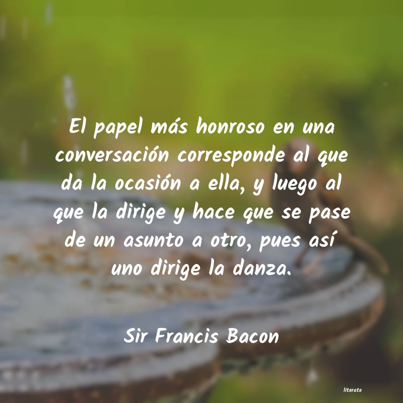 Frases de Sir Francis Bacon