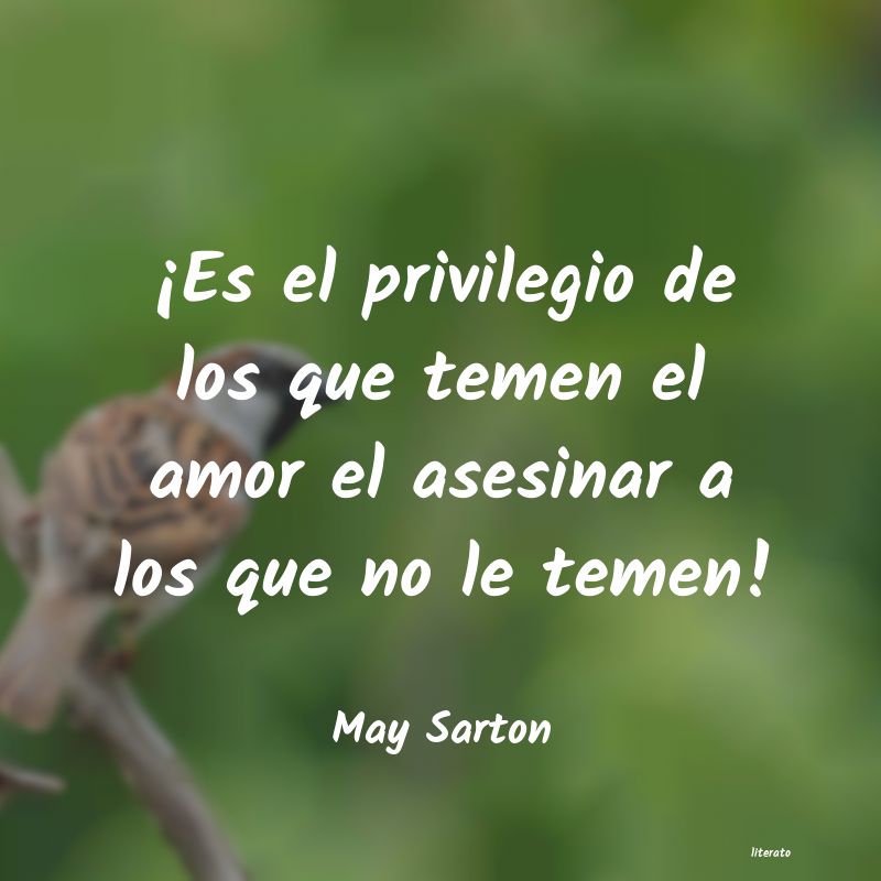 frases de May Sarton
