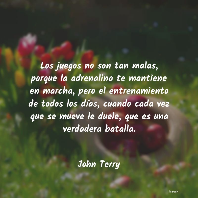 frases de John Terry
