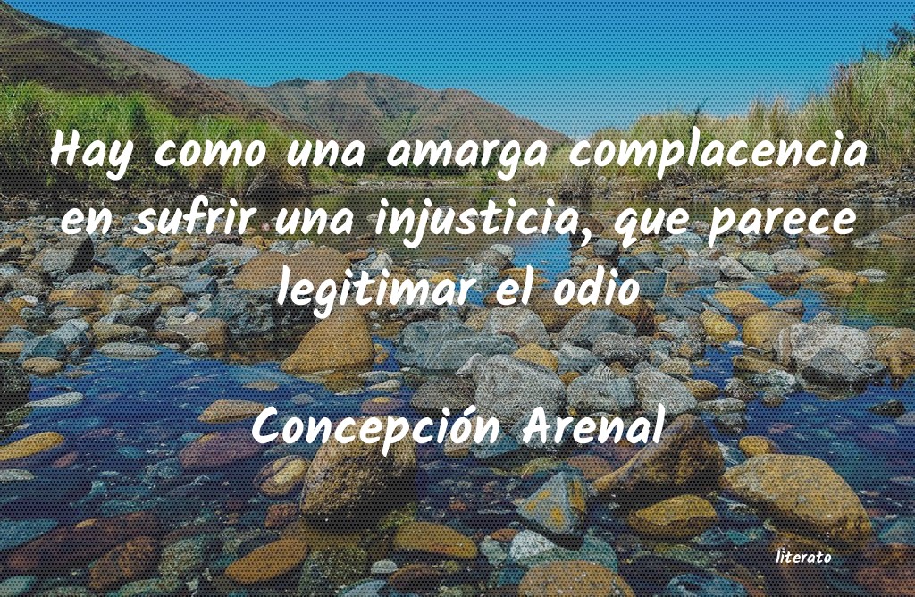 frases de Concepción Arenal
