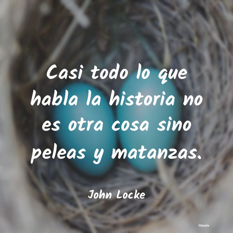 Frases de John Locke