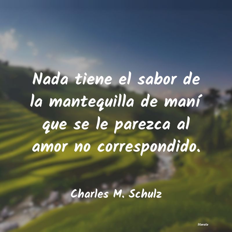 frases de Charles M. Schulz