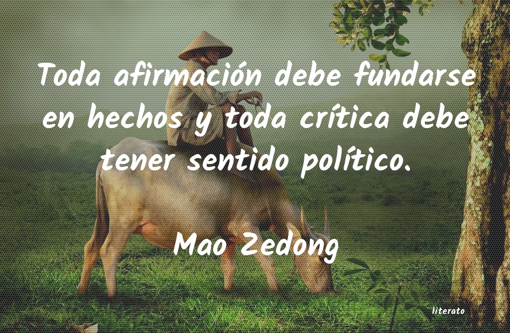 frases de Mao Zedong