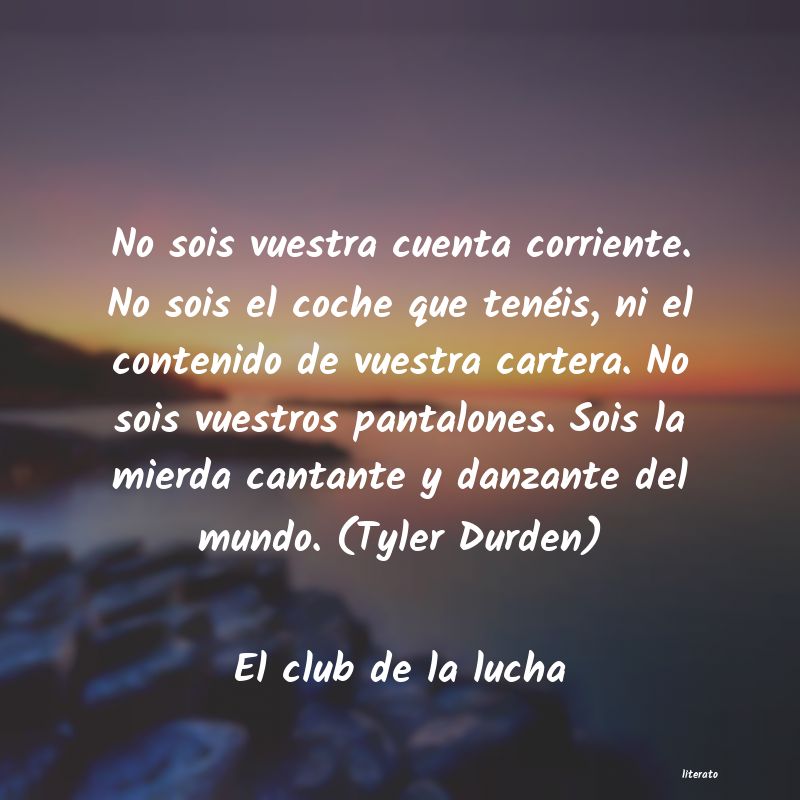 frases de El club de la lucha
