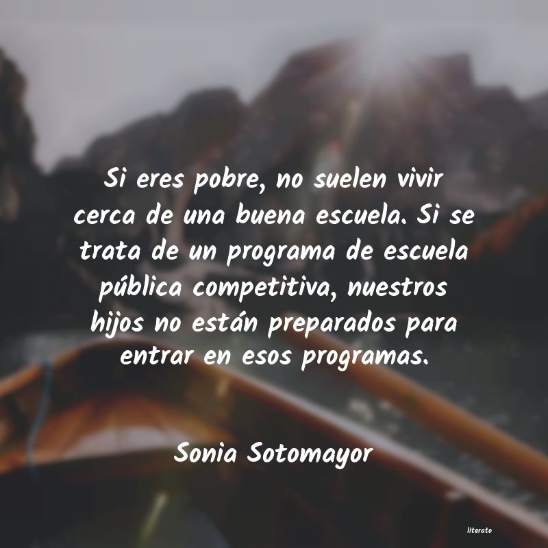 Frases de Sonia Sotomayor