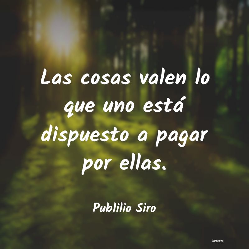 frases de Publilio Siro