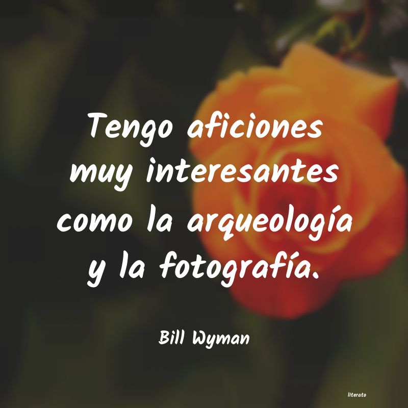 Frases de Bill Wyman