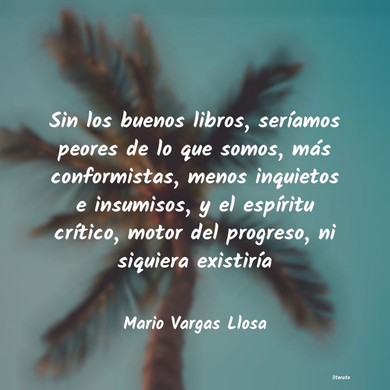 Frases de Mario Vargas Llosa