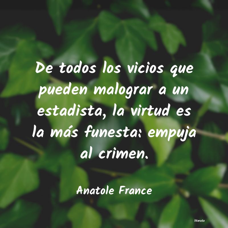 frases de Anatole France