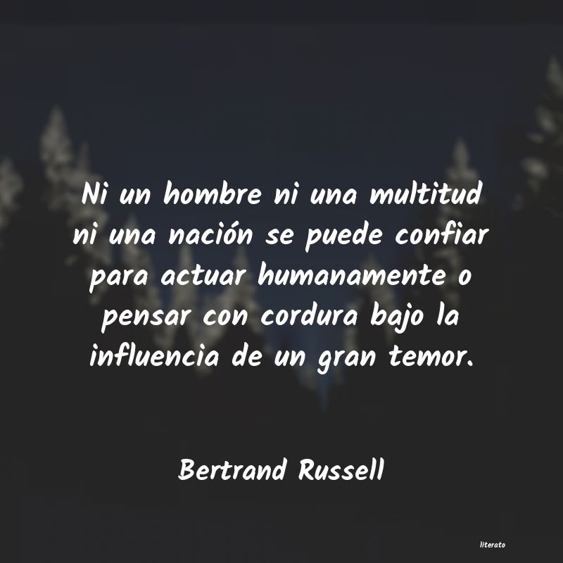 Frases de Bertrand Russell