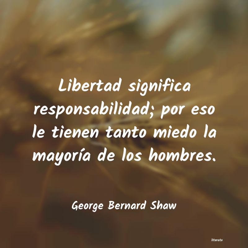 Frases de George Bernard Shaw