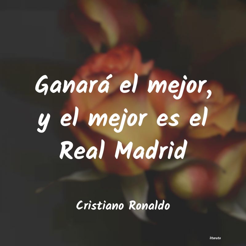 frases de Cristiano Ronaldo