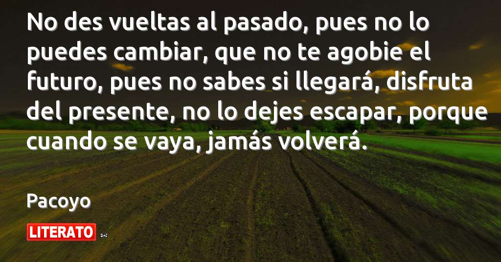 frases de Pacoyo