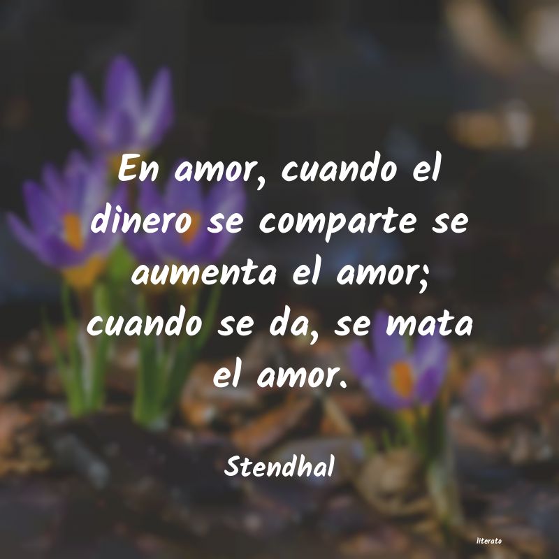 Frases de Stendhal