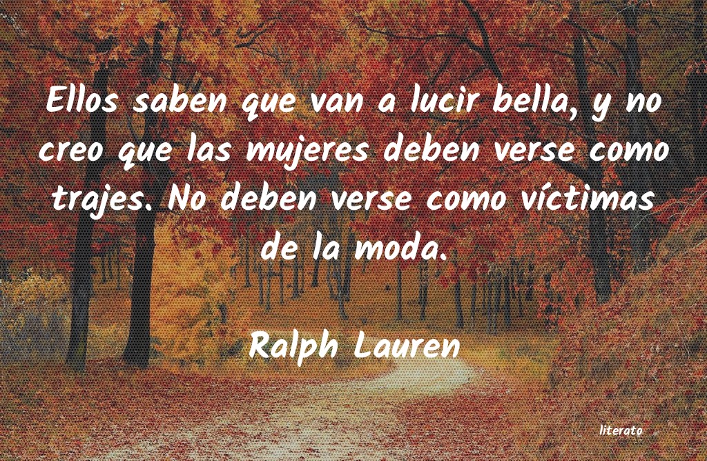 Frases de Ralph Lauren