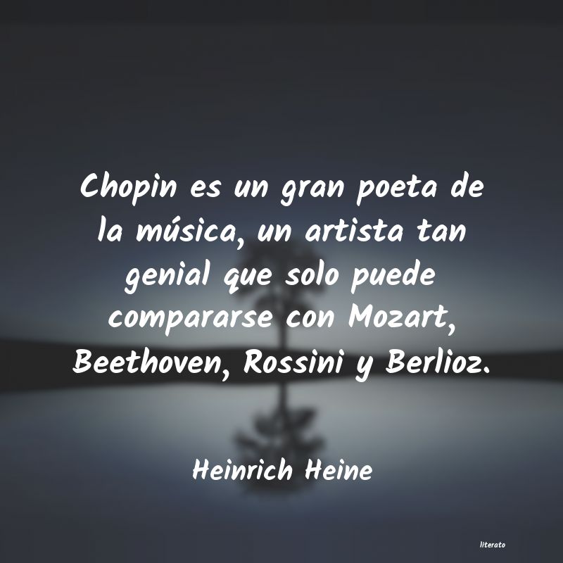 Frases de Heinrich Heine