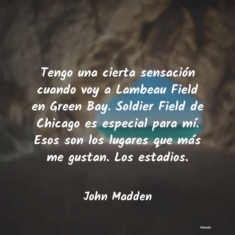 Frases de John Madden