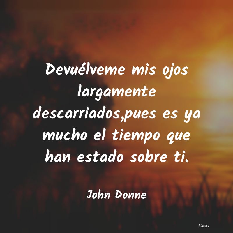 frases de John Donne