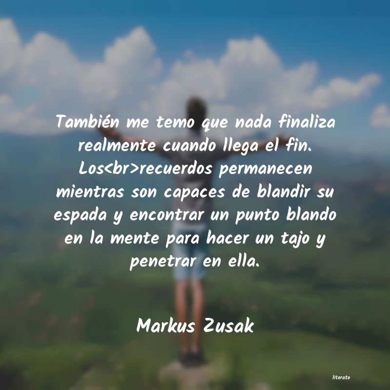 frases de Markus Zusak