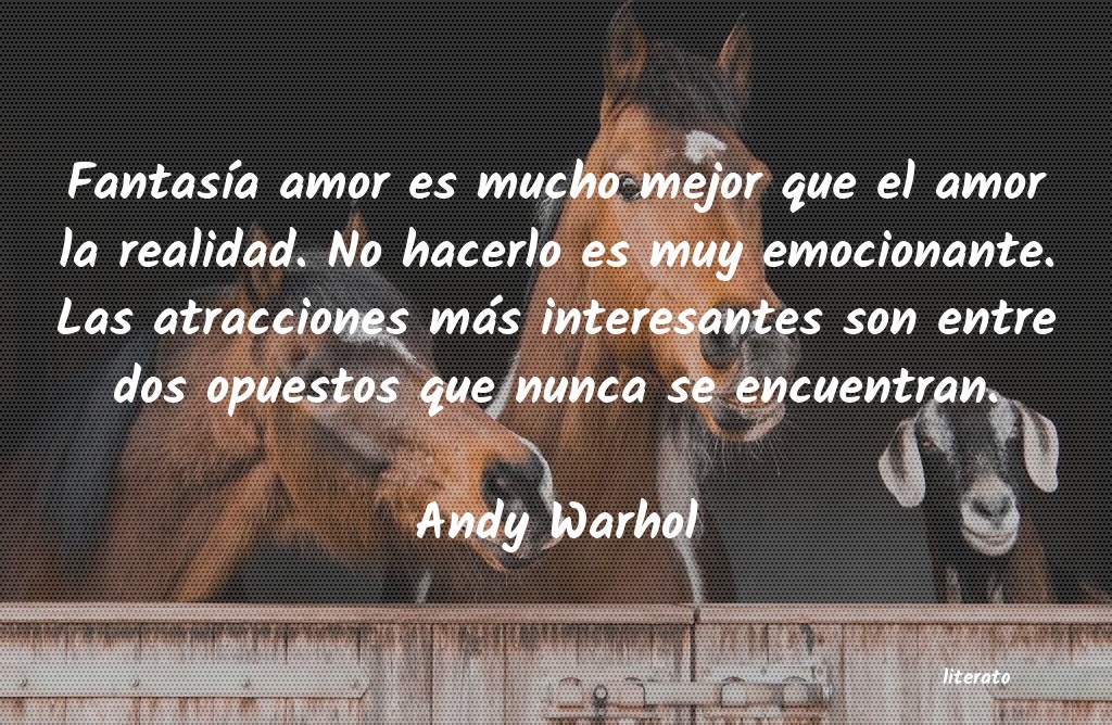 Frases de Andy Warhol