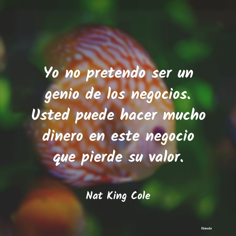 Frases de Nat King Cole