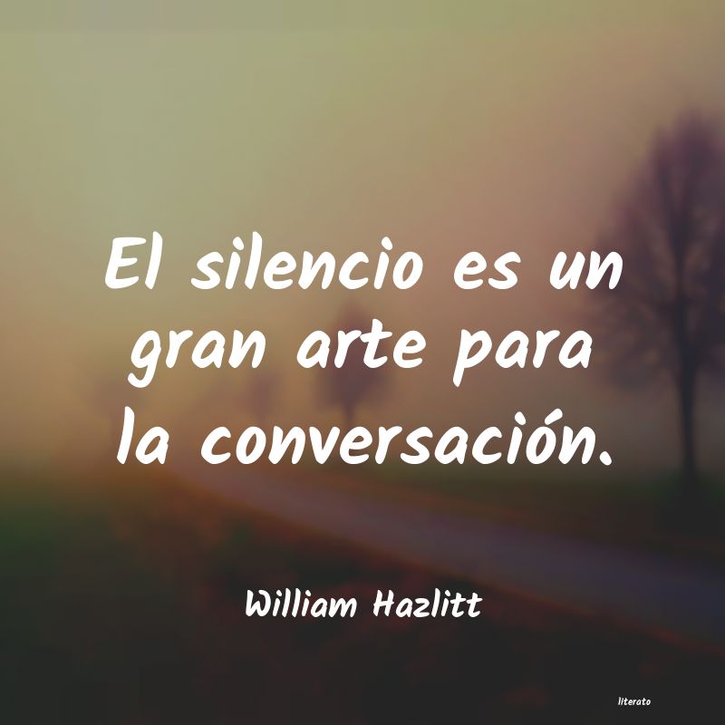 Frases de William Hazlitt