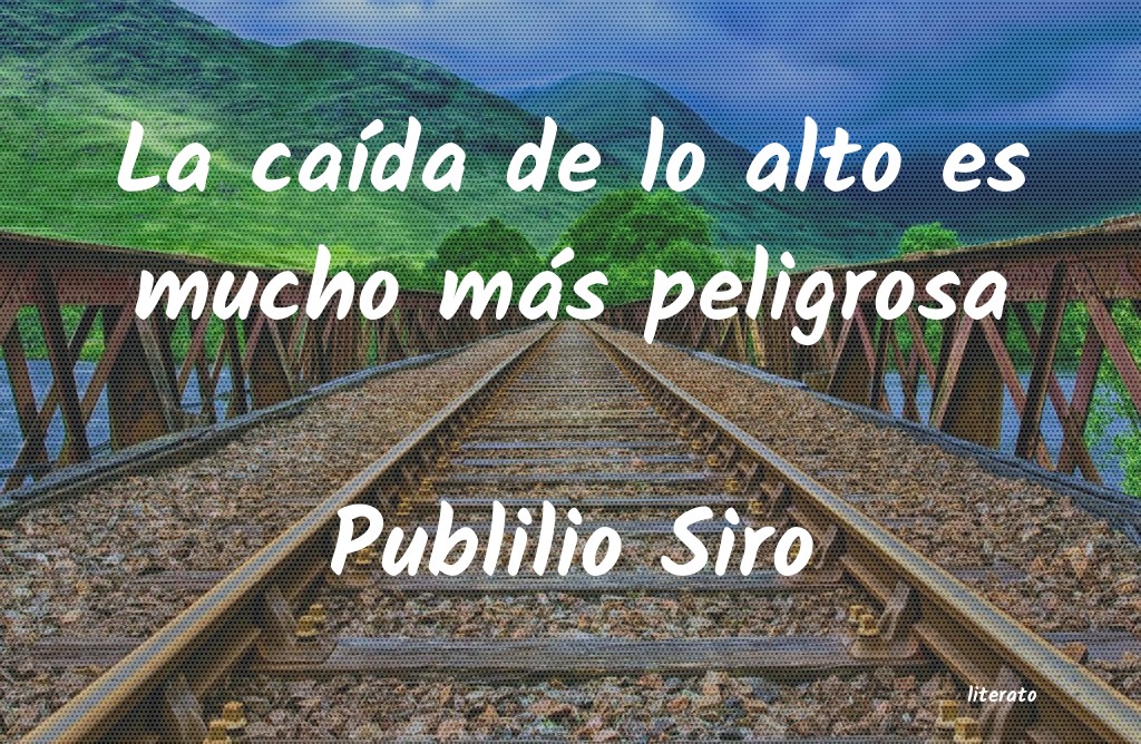 Frases de Publilio Siro