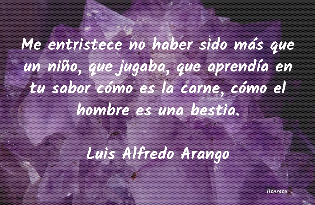 Frases de Luis Alfredo Arango