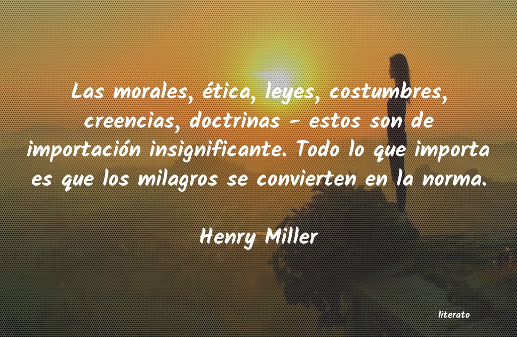frases de Henry Miller